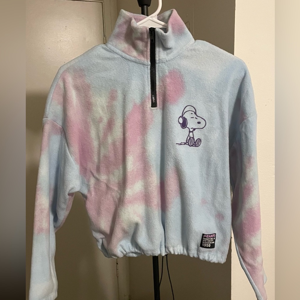 Peanut Cropped Sweater Jacket